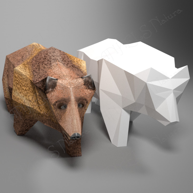 Ursus 3D%20animal paper model